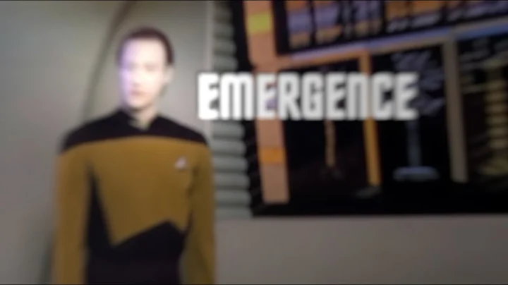 emergent intelligence ~ emergent consciousness? TNG