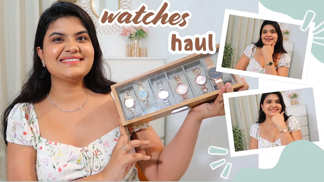 Huge watches Haul |  fastrack Titan raga carlton london sonata for women, myntra flipkart BBD amazon
