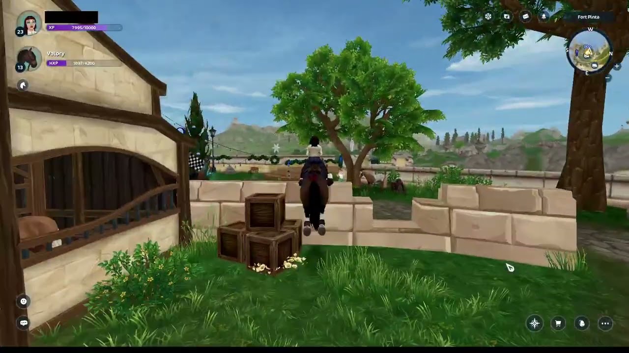 SSO Horse Training to level 15 | Gameplay for background noise (No Music only game sound effects)