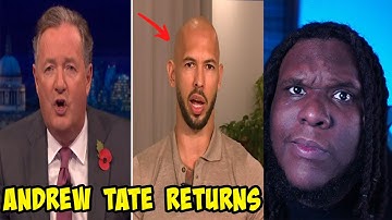 Andrew Tate RETURNS To Debate Piers Morgan on Elon Musk And Free Speech