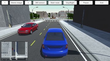 Urban environment simulation for evaluation of autonomous vehicle perception algorithms