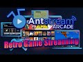Antstream retro game streaming service  setup and gameplay test