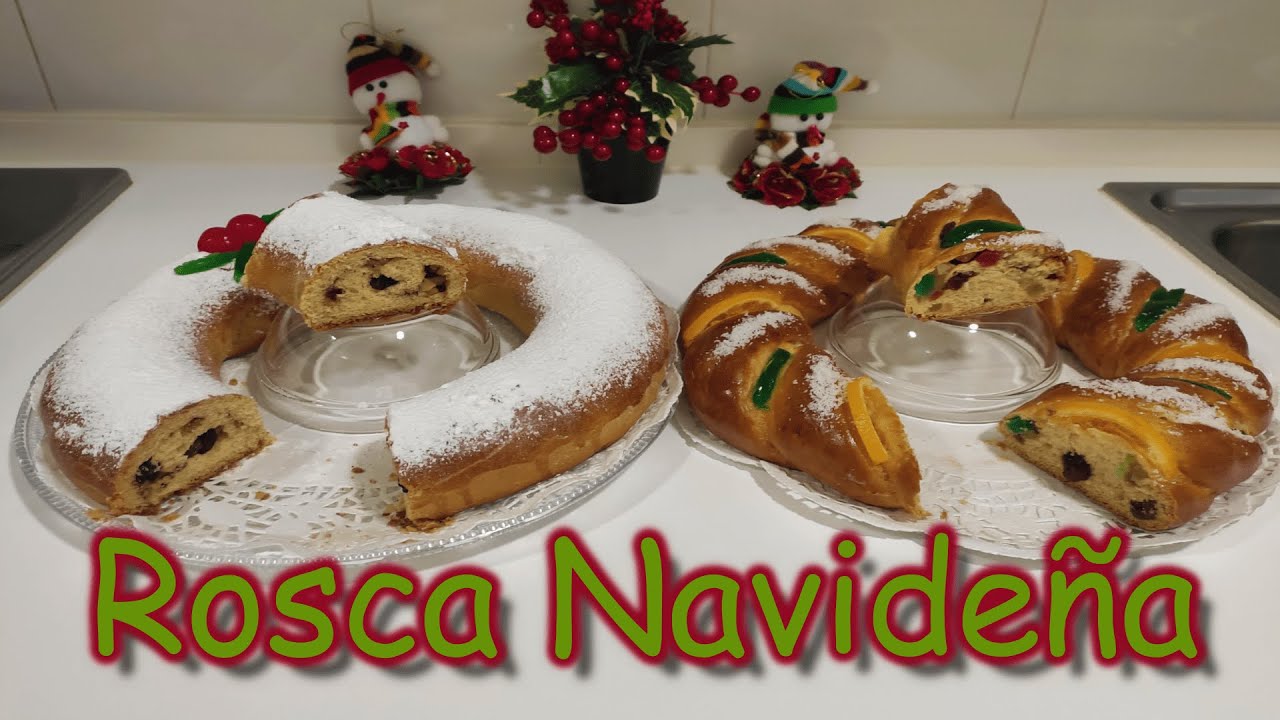 COMO HACER ROSCA NAVIDEÑA | A MI ESTILO - YouTube