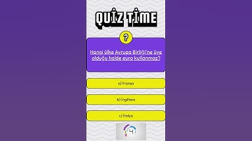 Zor Sorular 021 / Beyin Yakan Sorular / Genel Kültür Soruları