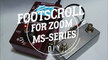 ZOOM MS Series Footswitch DIY