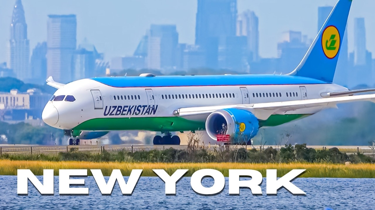 🇺🇸✈️ САМЫЙ БЕЗУМНЫЙ аэропорт в США? Непрерывный авиапоток в JFK | (JFK/KJFK)