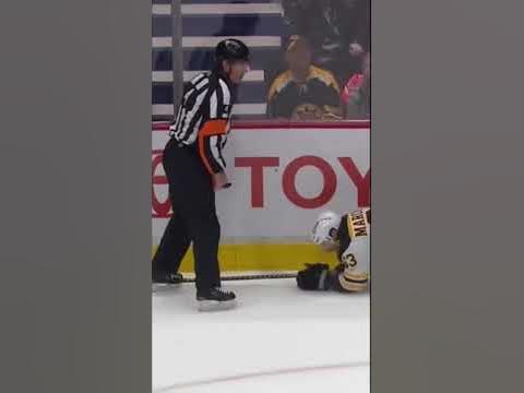 Brad Marchand Goaltender Interference Penalty Against Philipp Grubauer 