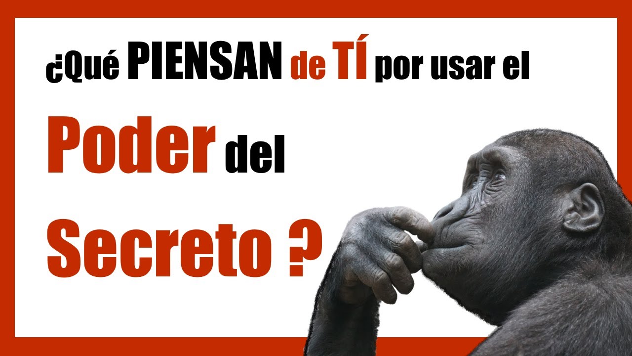 👉 Lo que PIENSAN 🤔 de TÍ por USAR el PODER del SECRETO 🔴 - YouTube