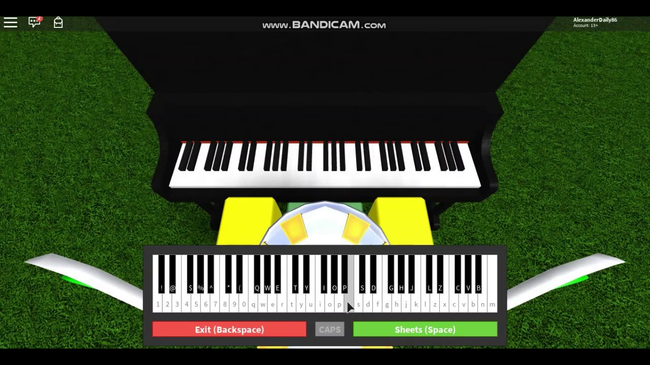 How To Play Alan Walker Spectre In Roblox Piano - roblox piano sheets the spectre