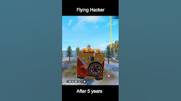 Flying Hacker in my match | Free Fire Hacker #freefire #freefireshorts #freefirehacker