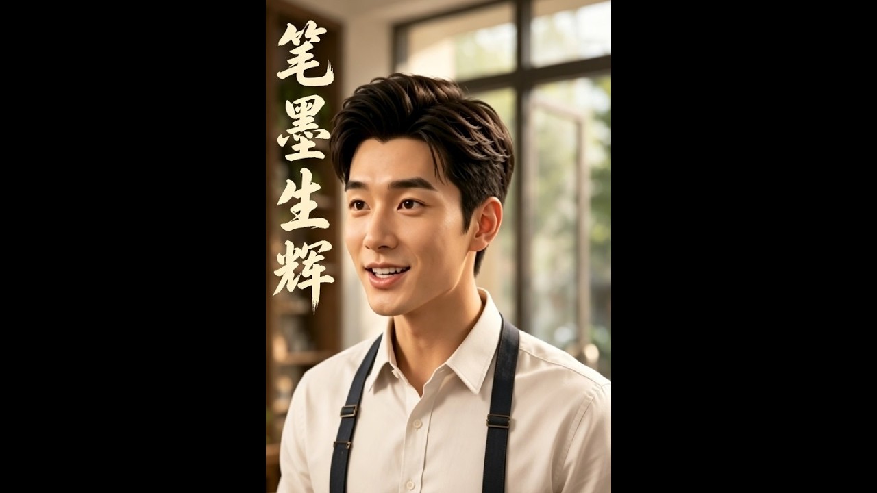 【一口气看完】《笔墨生辉第一部》#短剧 #AI短剧 #逆袭 #drama #爽剧 #鲨鱼先生