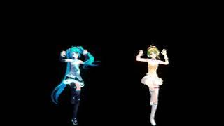 (MMD) GETCHA! [Miku, Gumi] {Hologram Ready}