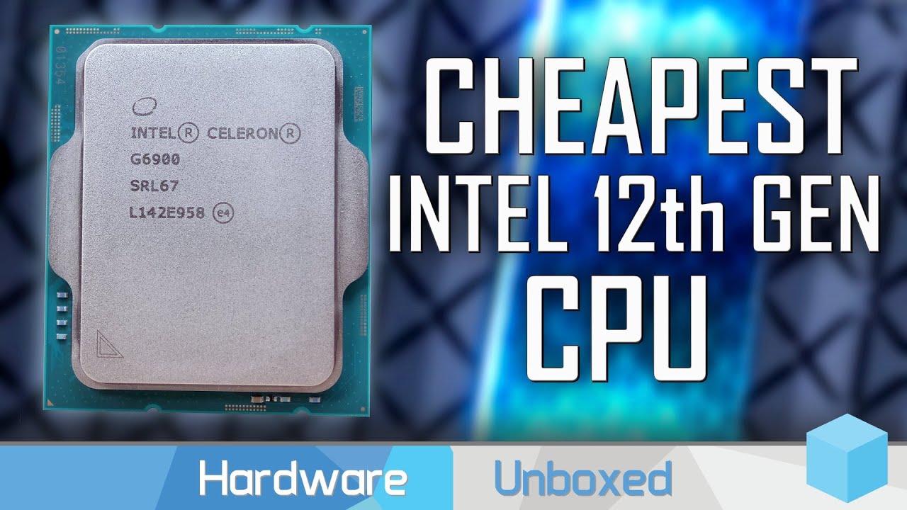 Brand New Dual-Core in 2022: Intel Celeron G6900 CPU Review - YouTube