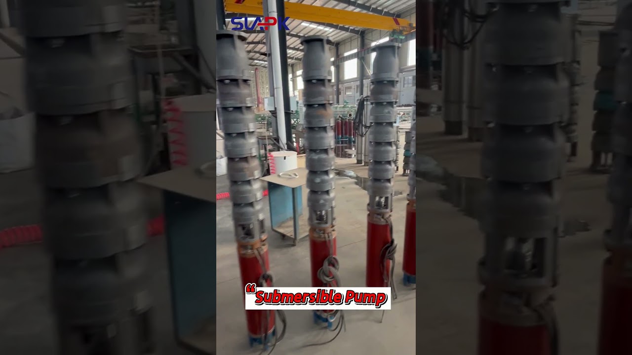 Submersible well pump