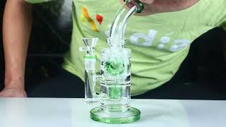 Nadia Glass: Drum Percolator Bong