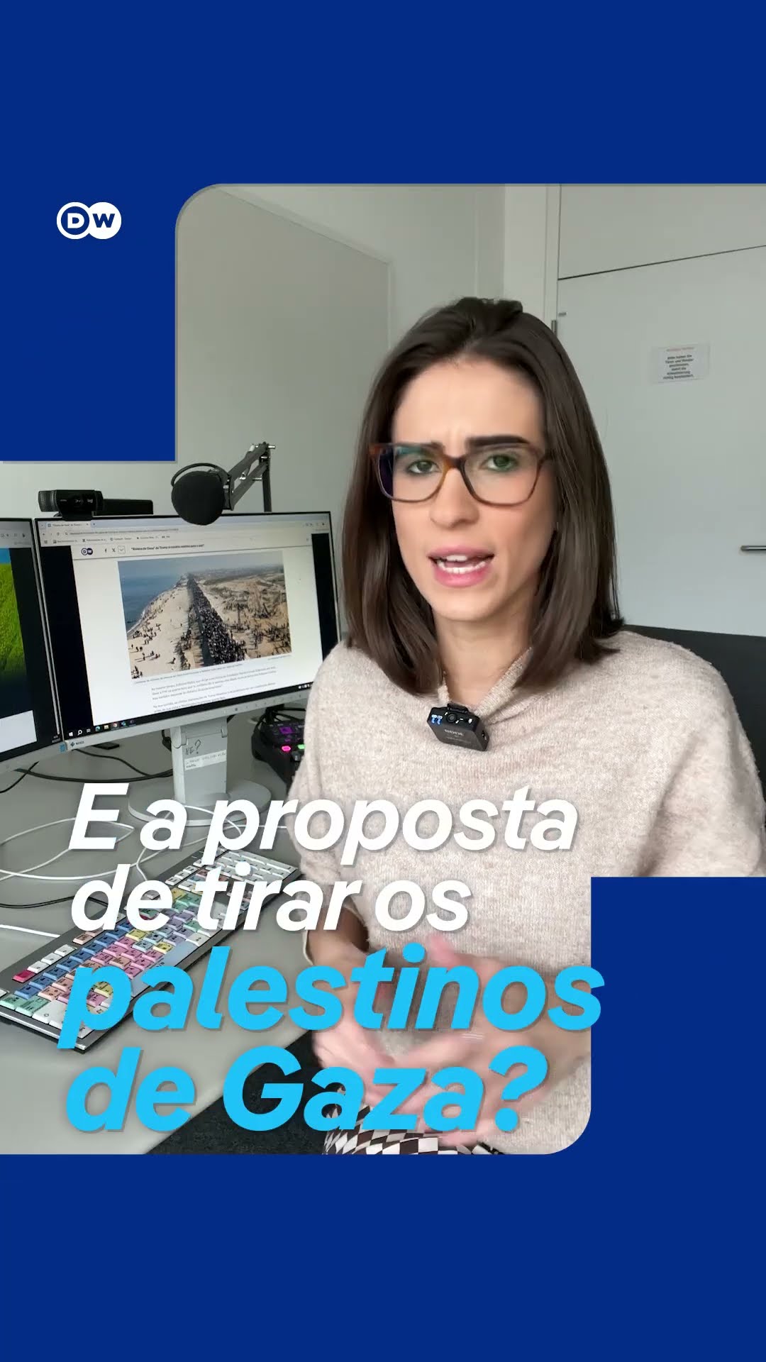 Trump pode tomar Gaza e expulsar os palestinos? #shorts