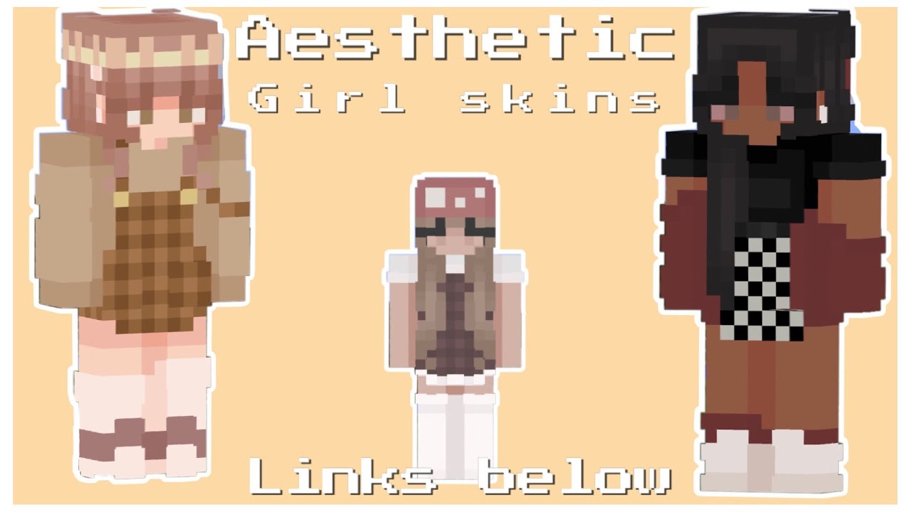 cute girls mcpe skins download