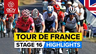 Tour de France 2021 Stage 16 Highlights | Rain Soaked Pyrenean Test