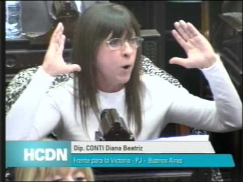 Diana Conti - 2° intervención sobre proyecto de autorización de allanamiento a De Vido 23-6