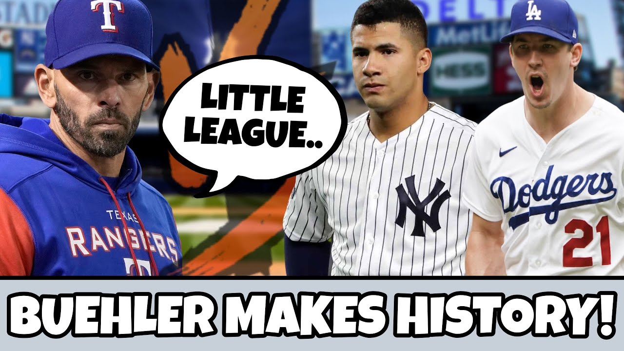 Rangers Manager DISSES Yankees!? Walker Buehler Makes HISTORY! Ronald ...