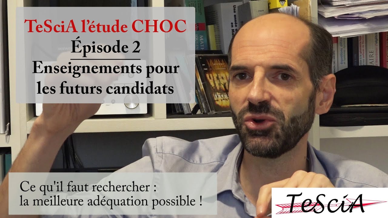 TeSciA : suivi des anciens candidats 2022. Episode 2 : enseignements pour les futurs candidats.