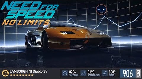 NEED FOR SPEED No Limits | CAR TUNING UNLOCKED | LAMBORGHINI DIABLO SV