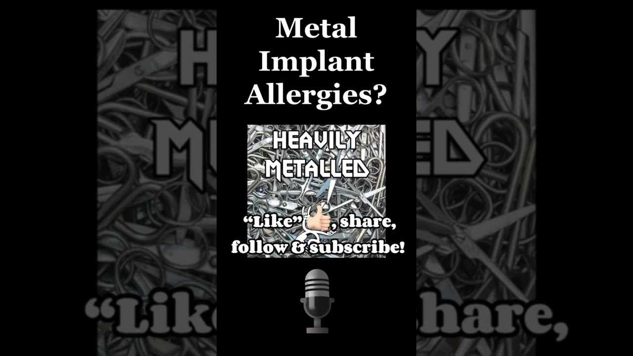 Metal Allergies? Podcast Launching Soon! #allergy #chronicpain #metal #mustknow #podcast #recovery