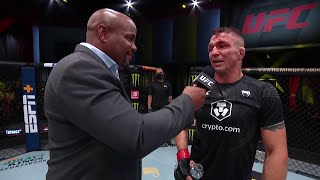 Darren Elkins Octagon Interview | UFC Vegas 32
