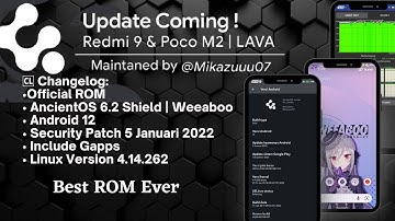 Best Rom Ever Review Custom ROM AncientOS 6.2 Shield Android 12 | Redmi 9 | 9 prime | Poco M2