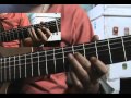Como tocar Punteo Marca Borrada - Jorge Rojas - Guitarra