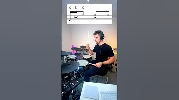 Beginner Ghost Note Groove   DRUM LESSON