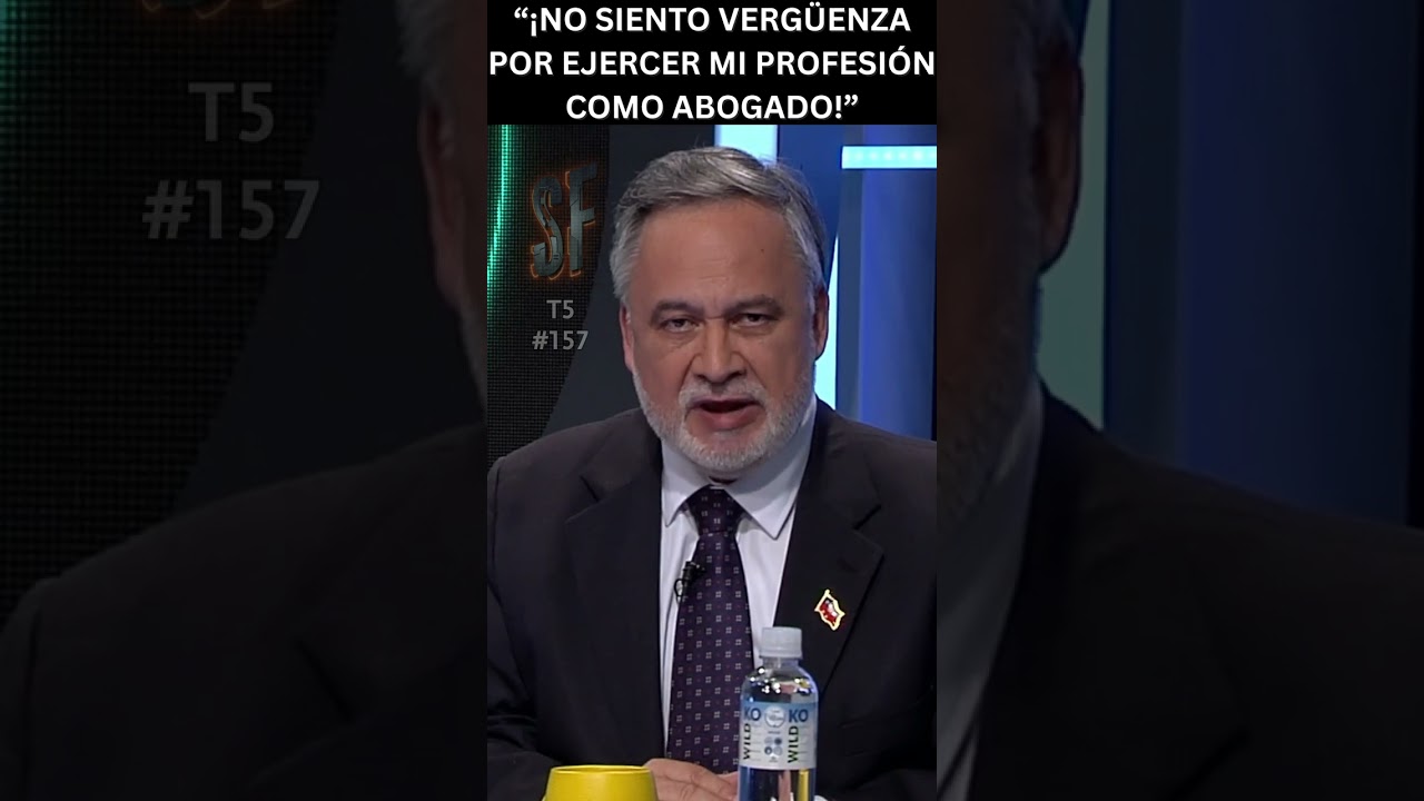 Duque “¡No siento vergüenza por ejercer mi profesión como abogado!” | Sin Filtros T5 #157