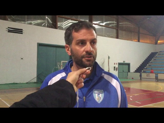 Futsal Capurso - Isernia 1-3, l'intervista a Mister Scarpitti