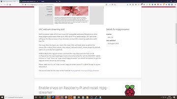 Adding a USB webcam to DWC (Duet Web Control) with a PI | RepRapFirmware
