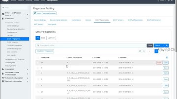 Lesson 165 how to configure dhcp finger print in packet fence