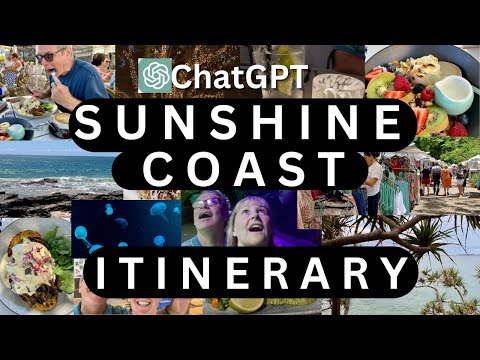 AI Planned Our "Perfect Day" on the Sunshine Coast I Queensland, Australia Travel Vlog 152, 2023