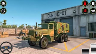 US Army Cargo Truck Driving Simulator Game 26 - Android Gameplay screenshot 5