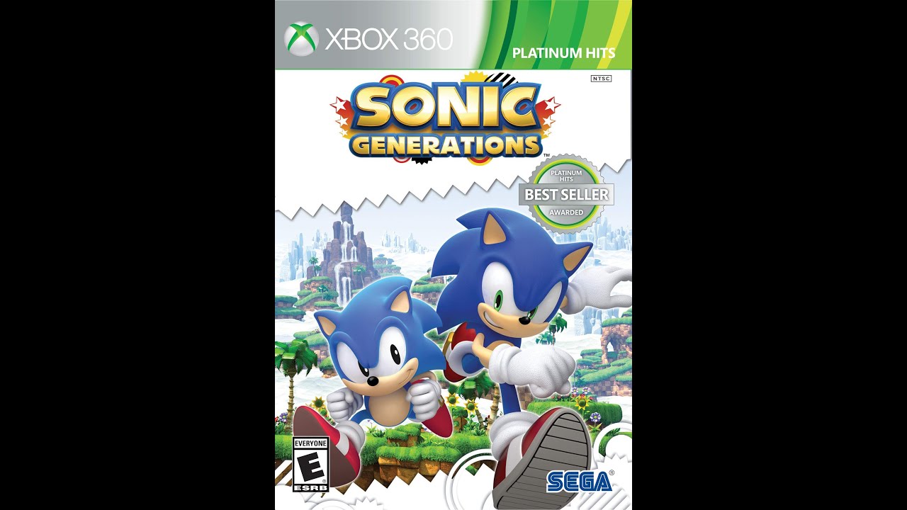 Jogo Sonic Generations para Vídeo Game Xbox 360