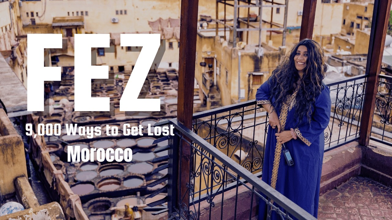 Fez Morocco Travel Vlog 🇲🇦 | Medina, Chouara, Tanneries, Riad Stay & Road Trip to Sahara
