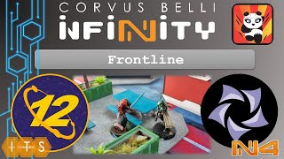 Fast Panda Gaming: Infinity N4 Battle Report - Frontline (Combined Army vs O-12) screenshot 5