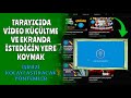 Bir İş Yaparken Tarayıcıdaki Videoyu Küçülterek Ekranın İstediğin Bölümünde İzle