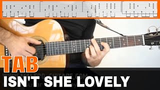 Isn’t She Lovely Guitar Tab