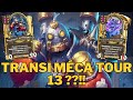 TRANSI MECA TOUR 13 ??! | Finley | Hearthstone Battlegrounds Top Europe