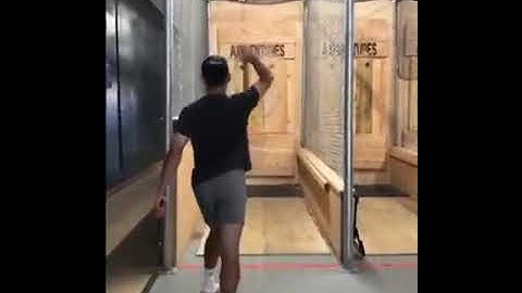 Axe Throwing Fail | Social Media Worldwide