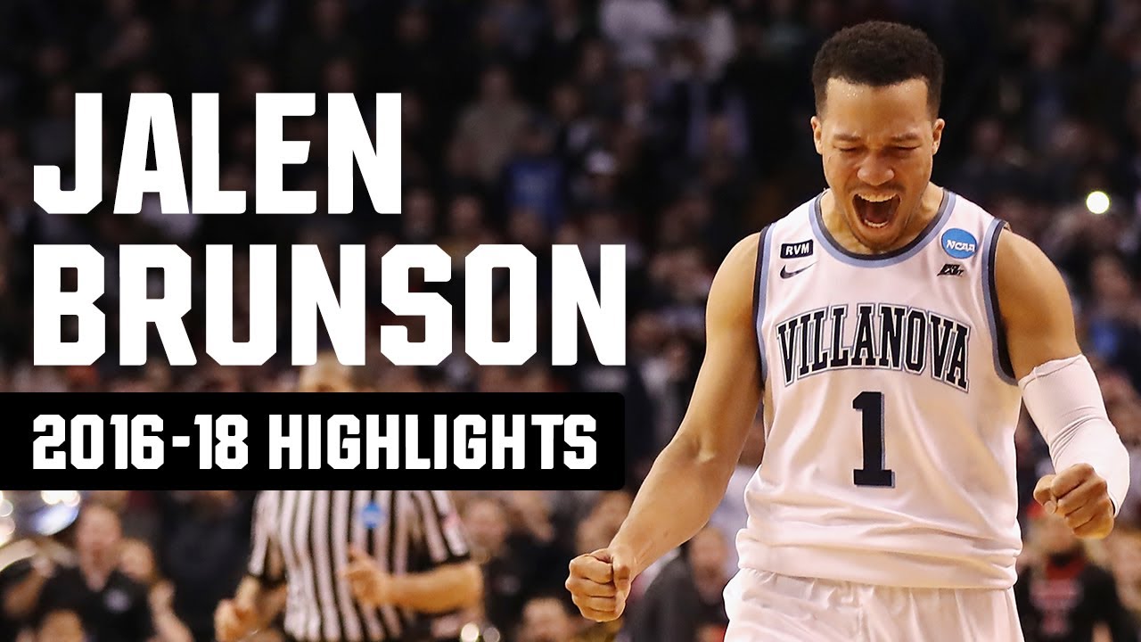 Jalen Brunson highlights NCAA tournament top plays YouTube