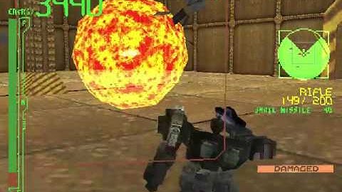 Armored Core Destroy Fuel Depot