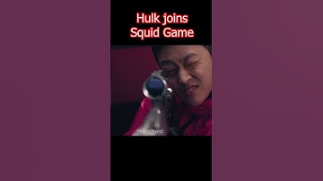 Red Hulk Joins Squid Game