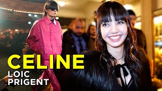 CELINE: HEDI SLIMANE DÉFILE AU PALACE! AVEC LISA 리사 ET ETIENNE DAHO! Avec Loic Prigent