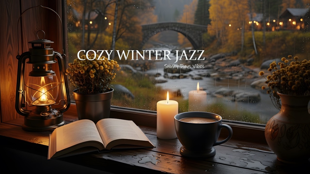 Cozy Winter Jazz ~ Relaxing Cafe ~ Smooth Instrumental Music for Focus