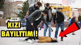 SİHİRBAZLIK İLE İNSANLARI BAYILTTIM ! (KIZ BAYILDI)